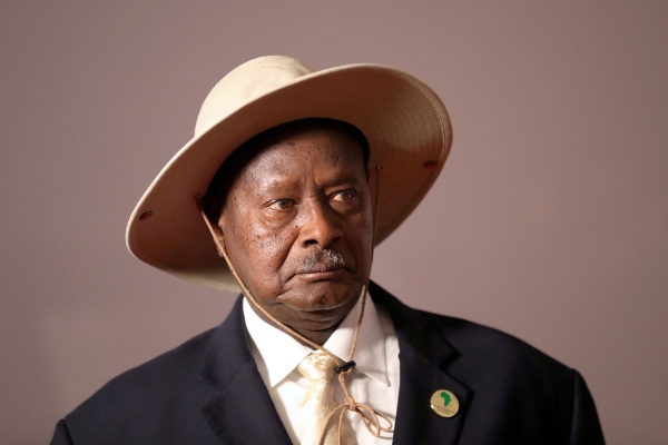 Le président ougandais Yoweri Museveni.