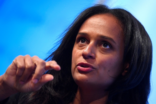 Isabel dos Santos, la fille de l'ex-président angolais Jose Eduardo dos Santos.