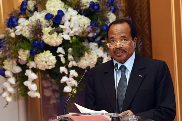 Le président camerounais Paul Biya.