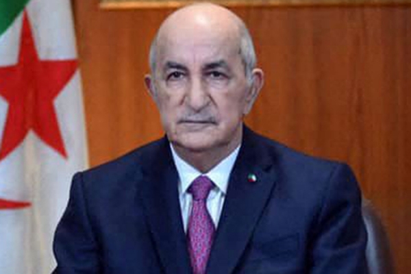 Le président algérien Abdelmadjid Tebboune.