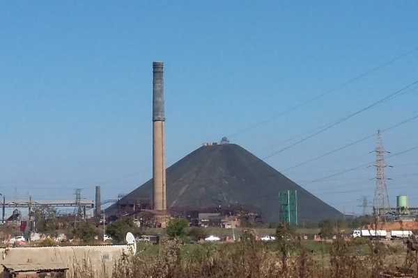 Le terril de Lubumbashi.