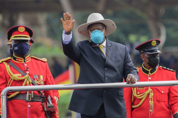 Le président ougandais Yoweri Museveni.