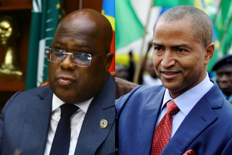 Félix Tshisekedi et Moïse Katumbi.