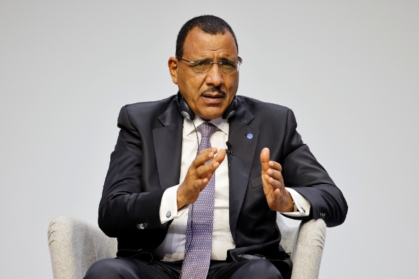 Le président du Niger Mohamed Bazoum.