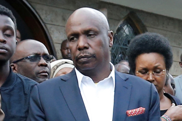 Gideon Moi, fils de l'ancien président kenyan Daniel arap Moi.