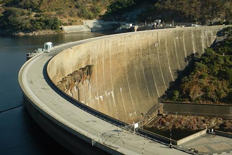 Le barrage de Kariba.