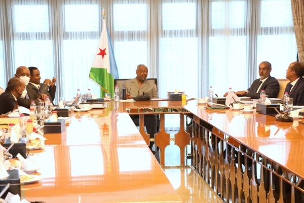 Le président djiboutien Ismaïl Omar Guelleh.