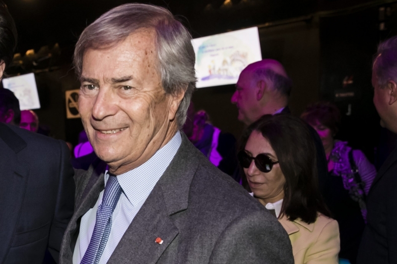 L'homme d'affaires français Vincent Bolloré.