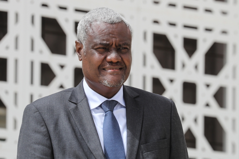 Le président de la commission de l'Union africaine, Moussa Faki.