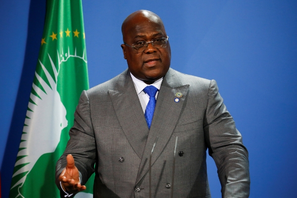 Félix Tshisekedi, président de la République démocratique du Congo.