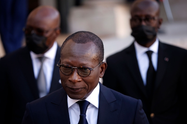 Le président du Bénin Patrice Talon.