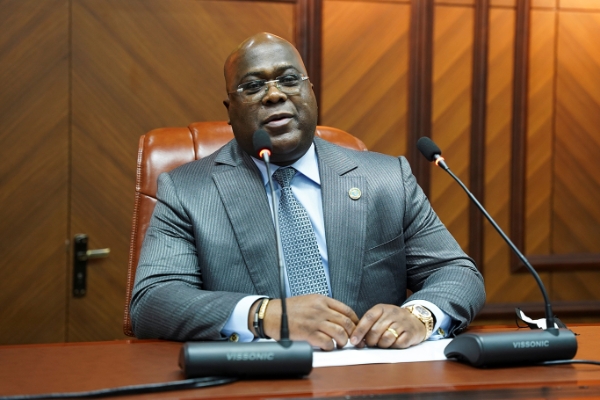 Le président congolais Félix Tshisekedi.