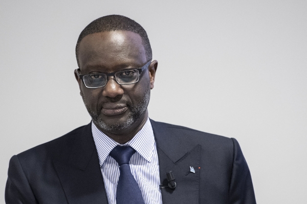 Tidjane Thiam, ex-PDG de Crédit suisse.