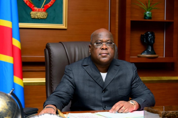 Le président congolais Félix Tshisekedi.