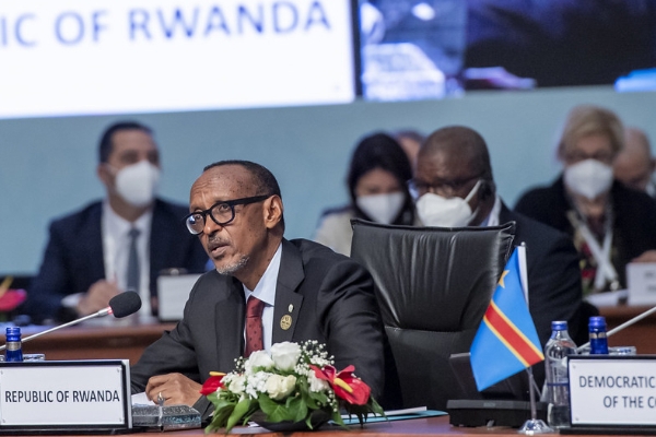 Le président rwandais Paul Kagame.