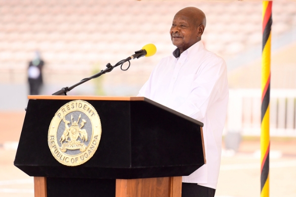 Le président ougandais Yoweri Museveni.