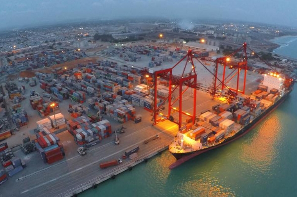 Le port de Lomé, au Togo.