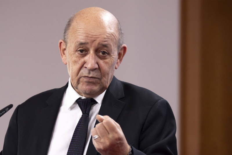 Le ministre français des affaires étrangères, Jean-Yves Le Drian.