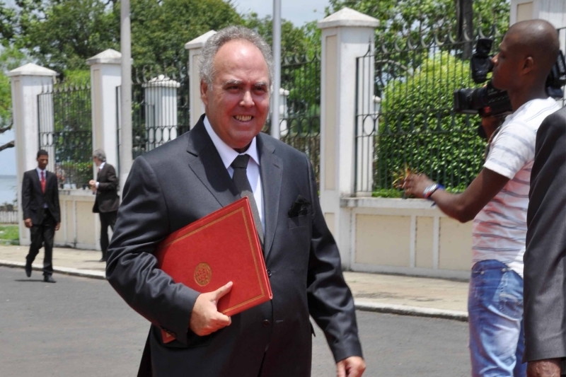 L'ambassadeur du Portugal à Windhoek, Luis Gaspar da Silva.