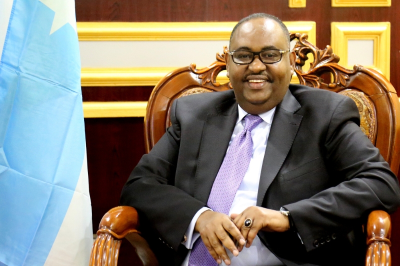 Le président du Puntland, Said Abdoullahi Deni.