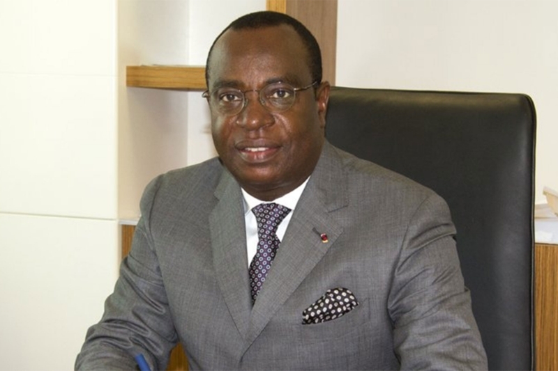 Roger Rigobert Andely, dit Bic rouge, le ministre des finances, du budget et du portefeuille public du Congo.