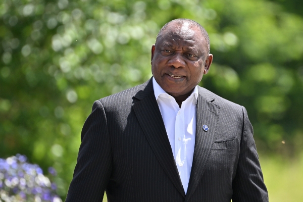 Le chef de l'Etat sud-africain, Cyril Ramaphosa.