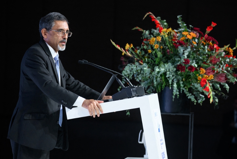 Ebrahim Patel, ministre de l'économie d'Afrique du Sud.