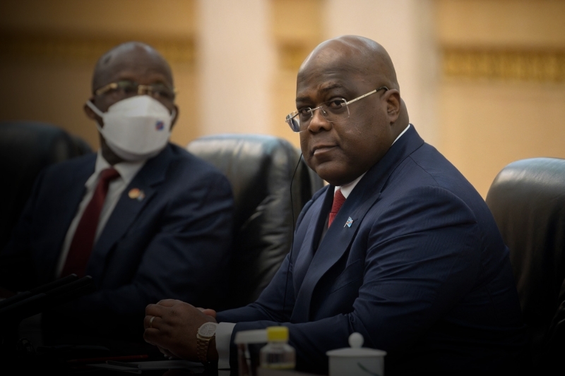 Le président congolais Félix Tshisekedi à Pékin, le 26 mai 2023.