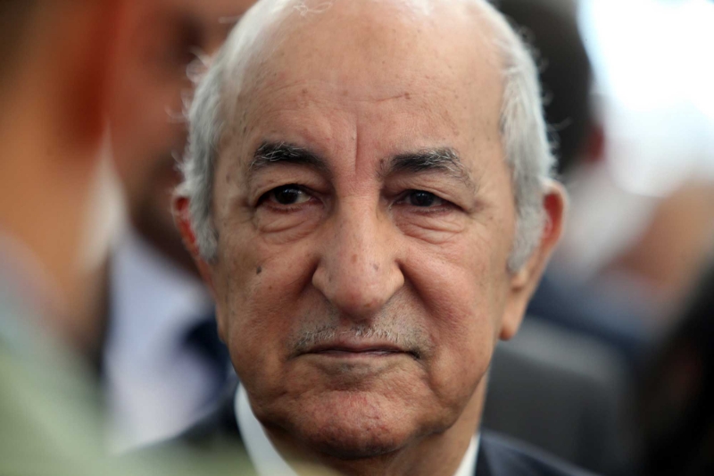 Le président algérien Abdelmadjid Tebboune.