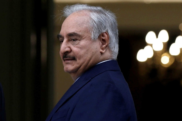 L'homme fort de l'Est Khalifa Haftar.