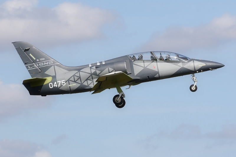 Un avion d'entraînement et d'attaque léger L-39 NG.