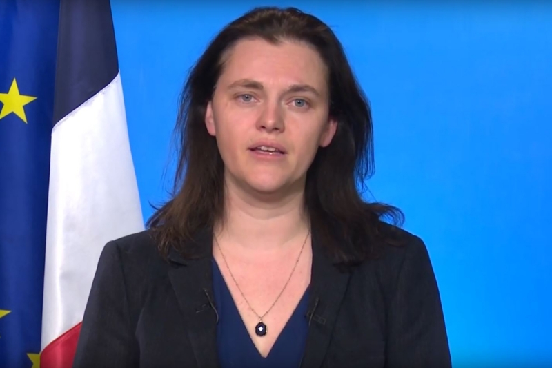 La magistrate française Aurélia Devos.