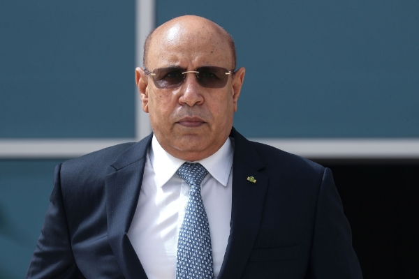 Le président mauritanien Mohamed Ould Ghazouani.