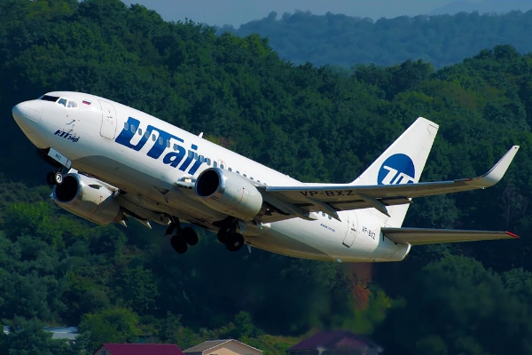 Un appareil de la compagnie aérienne russe UTair.