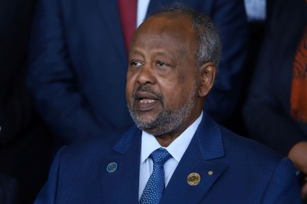 Le président djiboutien Ismaïl Omar Guelleh.