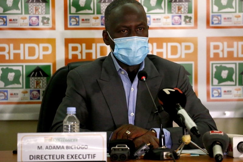 Adama Bictogo, directeur exécutif du RHDP.