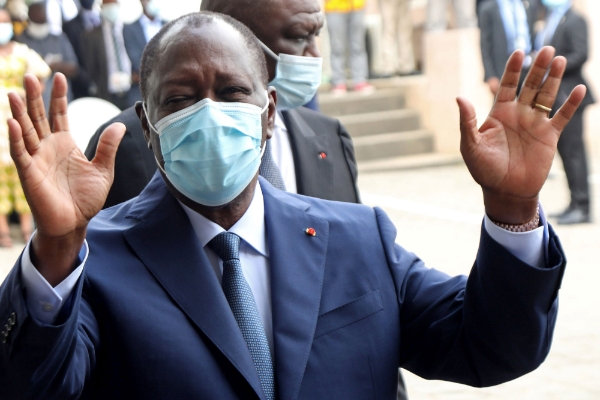 Le président ivoirien Alassane Ouattara.