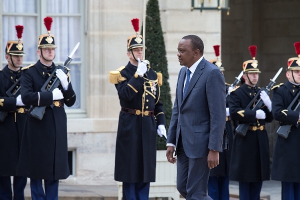 Le président Uhuru Kenyatta.