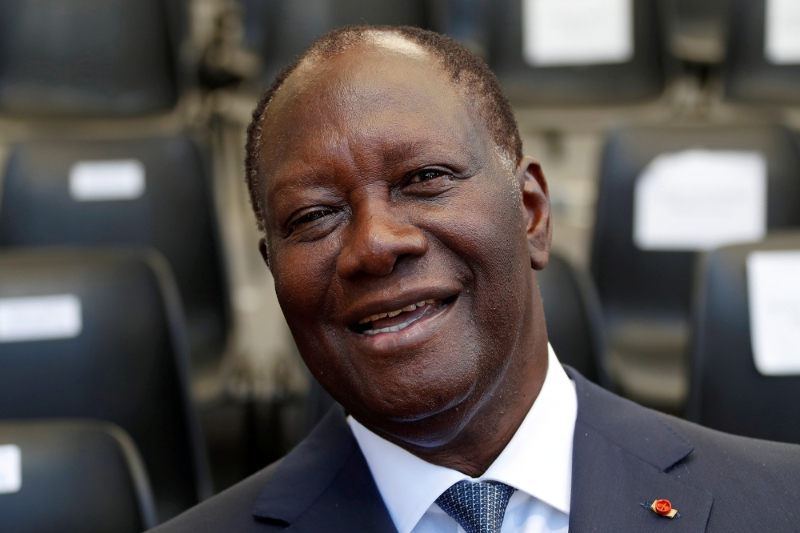 Le président ivoirien Alassane Ouattara.