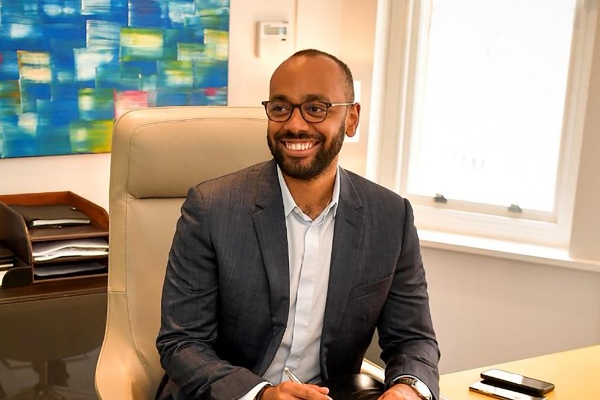 Noureddin Bongo, coordinateur des affaires présidentielles gabonais.