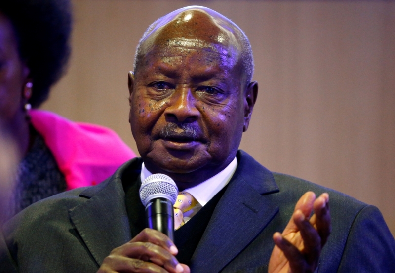 Le président ougandais Yoweri Museveni.