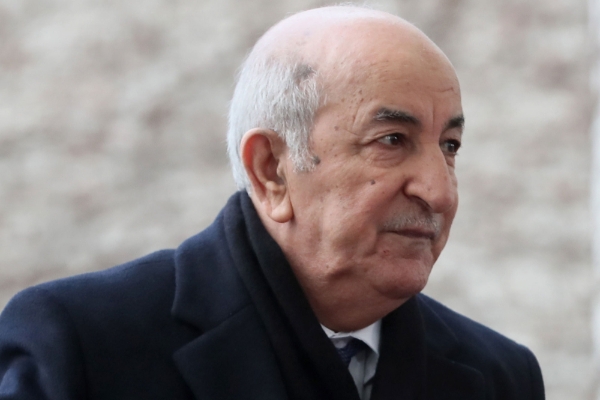 Le président algérien Abdelmadjid Tebboune.