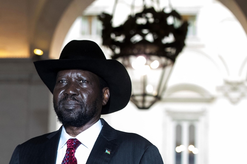 Le président sud-soudanais Salva Kiir.