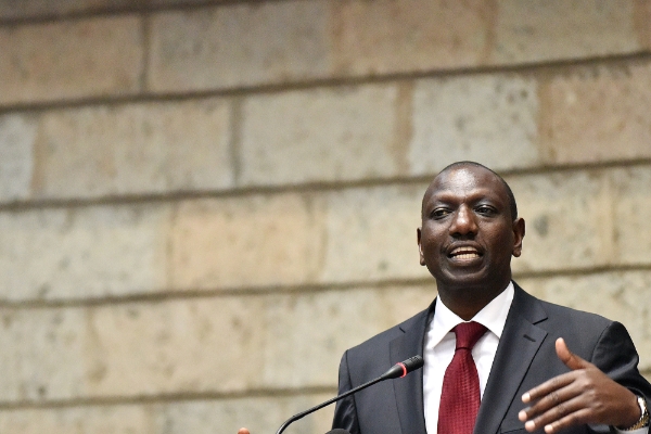 Le vice-président kenyan William Ruto.