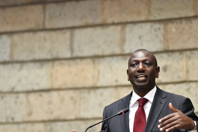 Le vice-président kenyan William Ruto.