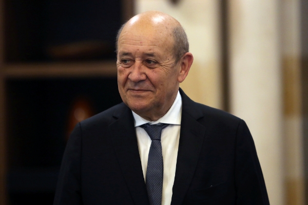 Le ministre des affaires étrangères français Jean-Yves Le Drian.