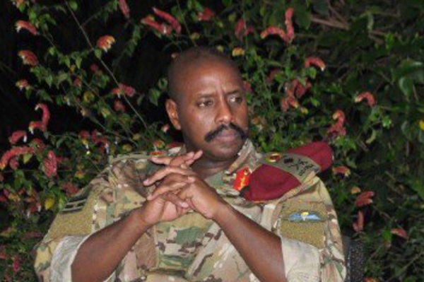 Muhoozi Kainerugaba, un des fils du président Yoweri Museveni.