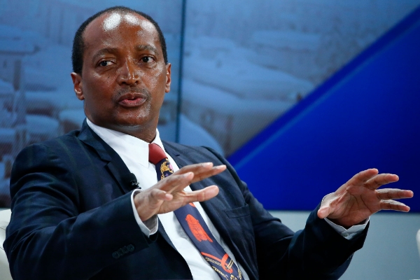 Le magnat sud-africain des mines Patrice Motsepe.