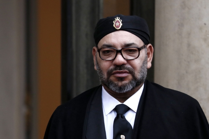 Le roi du Maroc Mohammed VI.