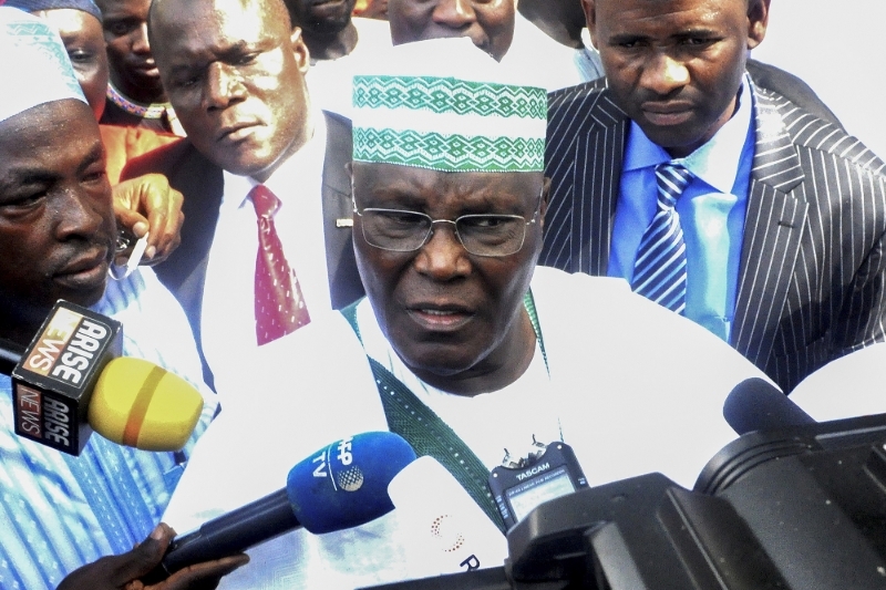 L'ancien vice-président du Nigeria Atiku Abubakar.